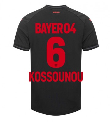 Bayer Leverkusen Odilon Kossounou #6 Hemmatröja 2023-24 Kortärmad